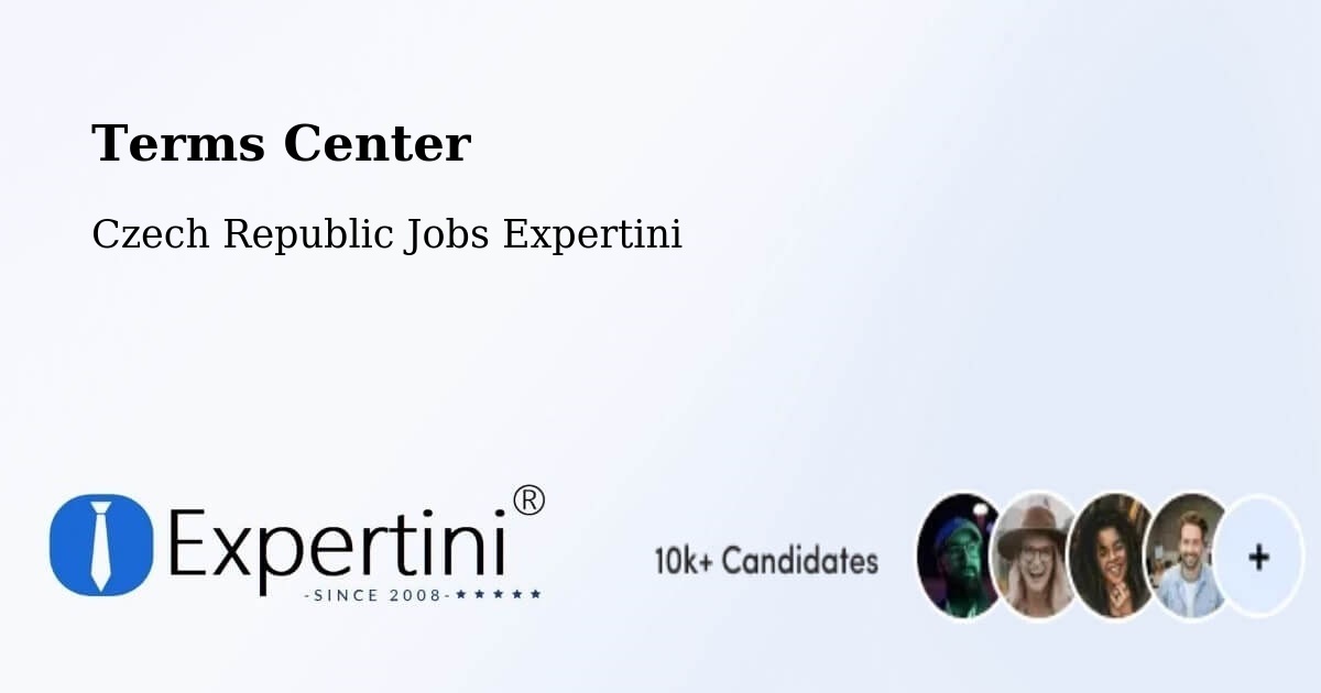 Terms of Service – Opařany - Czech Republic Jobs Expertini